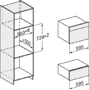 Встраиваемая пароварка с СВЧ Miele DGM7840 OBSW фото 4 в Краснодаре