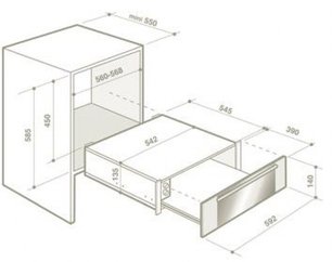 Подогреватель Де Дитрих DWD 1114 B фото 2 в Краснодаре Подогреватель De Dietrich DWD 1114 B фото 2 в Краснодаре