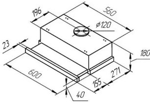 Вытяжка  Куперсберг Slimlux II 60 XG фото 4 в Краснодаре Вытяжка  Kuppersberg Slimlux II 60 XG фото 4 в Краснодаре