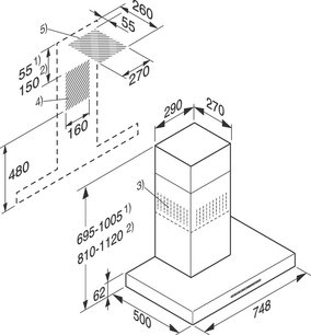 Вытяжка Миле DA 428-4 фото 2 в Краснодаре Вытяжка Miele DA 428-4 фото 2 в Краснодаре