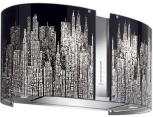 Вытяжка Falmec Mirabilia Isola 85 Manhattan Vetro (800) ECP фото в Краснодаре
