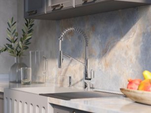 Смеситель Omoikiri MIKAWA 2 PLUS-SB BN фото 4