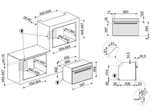 Духовой шкаф Смег SF4604WMCNX фото 4 в Краснодаре Духовой шкаф Smeg SF4604WMCNX фото 4 в Краснодаре