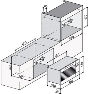 Духовой шкаф Restart ELF049 Green фото 2 в Краснодаре