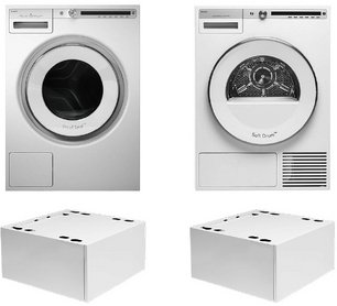 Asko Logic 19 (стиральная машина W4086C.W/3 + сушильная машина T408HD.W + напольный ящик HPS5323W (2 шт)) фото в Краснодаре Asko Logic 19 (стиральная машина W4086C.W/3 + сушильная машина T408HD.W + напольный ящик HPS5323W (2 шт)) фото в Краснодаре