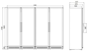 Винный шкаф Dometic C125G Quattro Classic фото 3 в Краснодаре