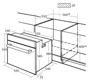 Духовой шкаф Куперсберг HFZ 690 W фото 2 в Краснодаре Духовой шкаф Kuppersberg HFZ 690 W фото 2 в Краснодаре