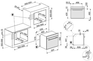 Духовой шкаф Смег SO6102TG фото 4 в Краснодаре Духовой шкаф Smeg SO6102TG фото 4 в Краснодаре