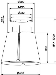 Вытяжка Фабер BEAT WH MATT F45 фото 2 в Краснодаре Вытяжка Faber BEAT WH MATT F45 фото 2 в Краснодаре