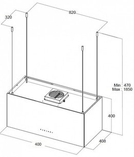 Вытяжка Korting KHA 40828 GN фото 2 в Краснодаре