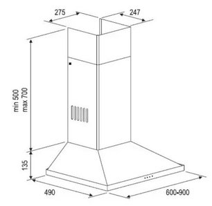 Вытяжка Куперсберг Elegante 60 X LPB фото 2 в Краснодаре Вытяжка Kuppersberg Elegante 60 X LPB фото 2 в Краснодаре