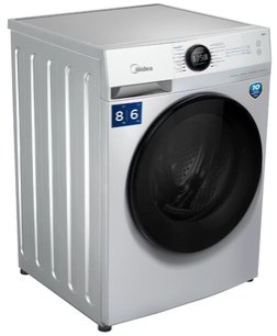 Стиральная машина с функцией сушки Мидеа MF200D80WBS/W-RU фото 4 в Краснодаре Стиральная машина с функцией сушки Midea MF200D80WBS/W-RU фото 4 в Краснодаре