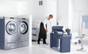 Стиральная машина Miele PW 6080 Vario LP RU сталь фото 4 в Краснодаре