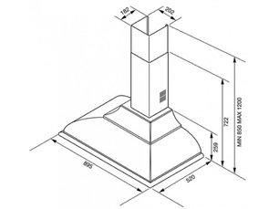 Вытяжка Смег KC19BSE фото 3 в Краснодаре Вытяжка Smeg KC19BSE фото 3 в Краснодаре
