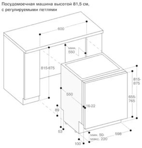 Встраиваемая посудомоечная машина Гаггенау DF480163F фото 2 в Краснодаре Встраиваемая посудомоечная машина Gaggenau DF480163F фото 2 в Краснодаре