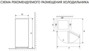 Холодильник Маунфилд MFF186NFRR фото 4 в Краснодаре Холодильник Maunfeld MFF186NFRR фото 4 в Краснодаре