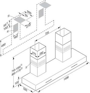 Вытяжка Миле DA 5330 W фото 2 в Краснодаре Вытяжка Miele DA 5330 W фото 2 в Краснодаре