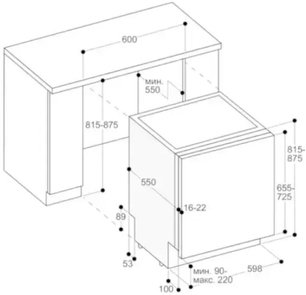 Встраиваемая посудомоечная машина Гаггенау DF480162 фото 3 в Краснодаре Встраиваемая посудомоечная машина Gaggenau DF480162 фото 3 в Краснодаре