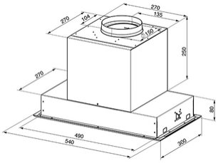 Вытяжка Смег KSEG54XE фото 3 в Краснодаре Вытяжка Smeg KSEG54XE фото 3 в Краснодаре