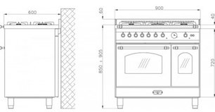 Варочный центр Лофра RLVD96MFTE фото 3 в Краснодаре Варочный центр Lofra RLVD96MFTE фото 3 в Краснодаре