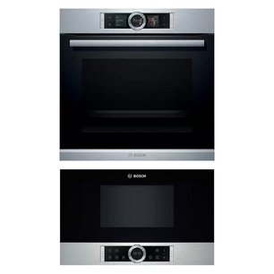 Bosch (духовой шкаф HBG636ES1 + микроволновая печь BFL 634GS1) фото в Краснодаре Bosch (духовой шкаф HBG636ES1 + микроволновая печь BFL 634GS1) фото в Краснодаре