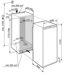 Встраиваемый холодильник Либхер IKB 3554 Premium фото 4 в Краснодаре Встраиваемый холодильник Liebherr IKB 3554 Premium фото 4 в Краснодаре
