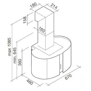 Вытяжка Фалмек Mirabilia 67 Fenice Vetro (800) ECP фото 3 в Краснодаре Вытяжка Falmec Mirabilia 67 Fenice Vetro (800) ECP фото 3 в Краснодаре
