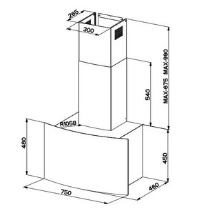 Вытяжка Фабер Screen EG8 X/V BK A75 Active фото 3 в Краснодаре Вытяжка Faber Screen EG8 X/V BK A75 Active фото 3 в Краснодаре