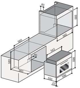 Духовой шкаф Ilve 600-CMP GR фото 3 в Краснодаре