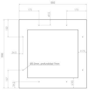 Встраиваемый винный шкаф Пандо PVMA 60-25 PAR фото 4 в Краснодаре Встраиваемый винный шкаф Pando PVMA 60-25 PAR фото 4 в Краснодаре