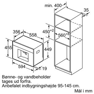 Встраиваемая кофемашина Бош CTL836EC6 фото 3 в Краснодаре Встраиваемая кофемашина Bosch CTL836EC6 фото 3 в Краснодаре