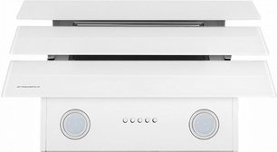 Кухонная вытяжка MAUNFELD Cascada Push 50 белый фото 4 в Краснодаре Кухонная вытяжка MAUNFELD Cascada Push 50 белый фото 4 в Краснодаре