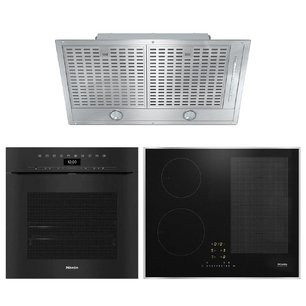 Miele (варочная панель KM7464 FR + духовой шкаф H7260B OBSW + вытяжка DA 2578) фото в Краснодаре Miele (варочная панель KM7464 FR + духовой шкаф H7260B OBSW + вытяжка DA 2578) фото в Краснодаре