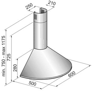 Вытяжка Korting KHC 6930 X фото 4 в Краснодаре