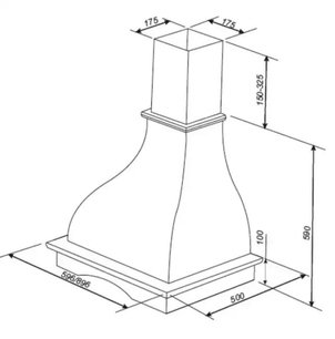 Вытяжка Куперсберг  DRS 900 фото 2 в Краснодаре Вытяжка Kuppersberg  DRS 900 фото 2 в Краснодаре