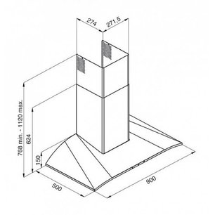 Вытяжка Де Дитрих DHD 556 BE 1 фото 4 в Краснодаре Вытяжка De Dietrich DHD 556 BE 1 фото 4 в Краснодаре