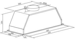Встраиваемая вытяжка Грауде LB 52.0 W фото 3 в Краснодаре Встраиваемая вытяжка Graude LB 52.0 W фото 3 в Краснодаре