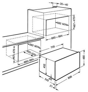 Духовой шкаф Смег S890AMRO9 фото 2 в Краснодаре Духовой шкаф Smeg S890AMRO9 фото 2 в Краснодаре