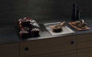 Варочная панель с вытяжкой и установочным комплектом BORA CKA2FIT (1xCKA2, 1xCKFI, 1xCKT, 1xUESDFSL) фото 2 в Краснодаре