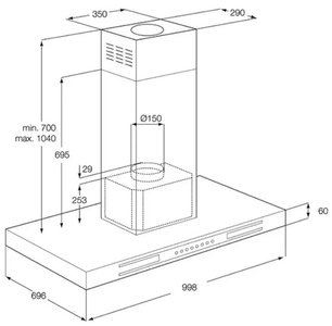 Вытяжка АЕГ X91384MI01 фото 3 в Краснодаре Вытяжка AEG X91384MI01 фото 3 в Краснодаре