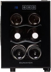 Винный шкаф Дунавокс DX-6.16SC фото 4 в Краснодаре Винный шкаф Dunavox DX-6.16SC фото 4 в Краснодаре