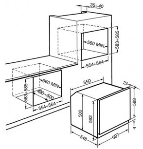 Духовой шкаф Смег SF800PO фото 4 в Краснодаре Духовой шкаф Smeg SF800PO фото 4 в Краснодаре