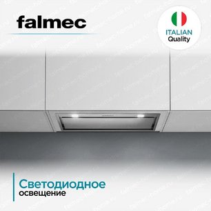Встраиваемая вытяжка Falmec BUILT-IN BURANO 50 INOX фото 3 в Краснодаре