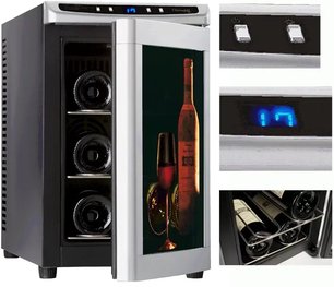 Винный мини-шкаф Климадифф Dolcevina 2 фото в Краснодаре Винный мини-шкаф Climadiff Dolcevina 2 фото в Краснодаре