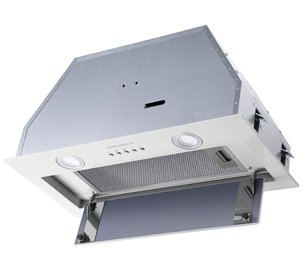 Встраиваемая вытяжка MAUNFELD TRAPEZE 602IG белый фото 2 в Краснодаре