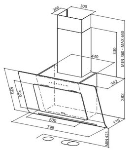 Вытяжка Фабер INFINITY ALMOND A80 фото 4 в Краснодаре Вытяжка Faber INFINITY ALMOND A80 фото 4 в Краснодаре