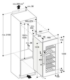 Винный шкаф Gaggenau RW 424-260 фото 2 в Краснодаре