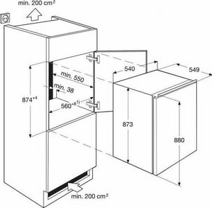 Встраиваемый холодильник Электролюкс LRB2AE88S фото 4 в Краснодаре Встраиваемый холодильник Electrolux LRB2AE88S фото 4 в Краснодаре