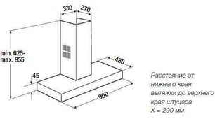 Настенная вытяжка Куперсбуш DW 9500.0 W белое стекло фото 2 в Краснодаре Настенная вытяжка Kuppersbusch DW 9500.0 W белое стекло фото 2 в Краснодаре