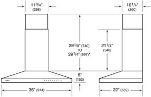 Вытяжка Wolf ICBVW36S фото 4 в Краснодаре